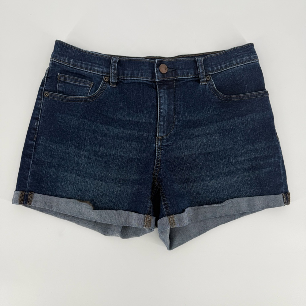 New York & Company Blue Denim Shorts